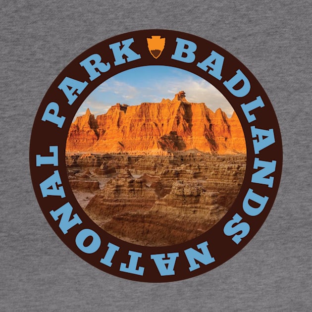 Badlands National Park Circle by SlapTheWorld